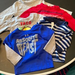 18 month long sleeve shirt set